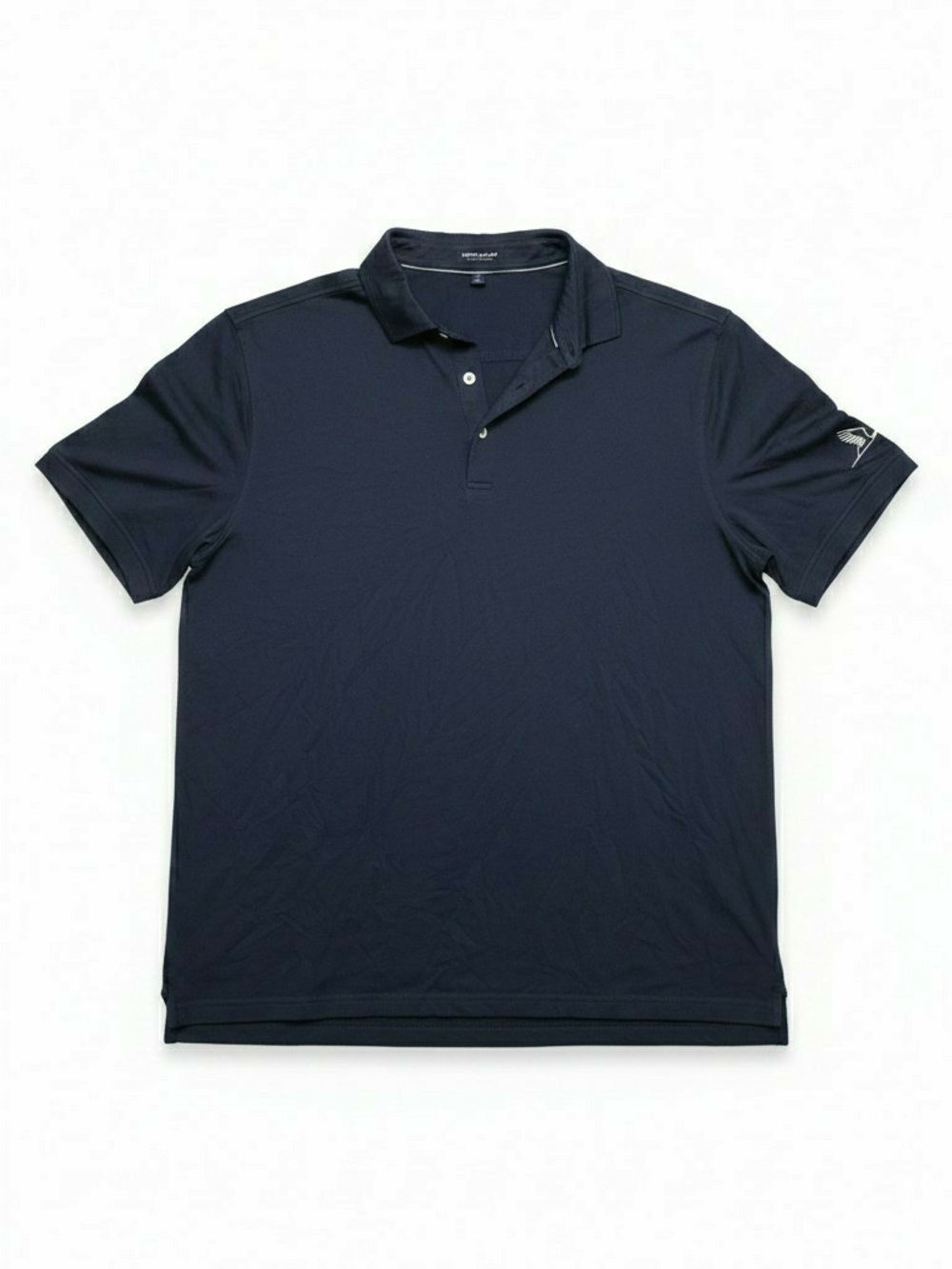 Peter Millar Crown Crafted Navy Short-Sleeve Performance Polo XL